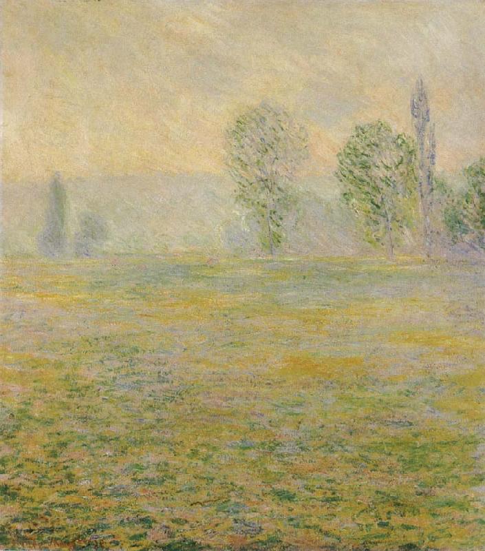 Claude Monet Meadow at Giverny Spain oil painting art